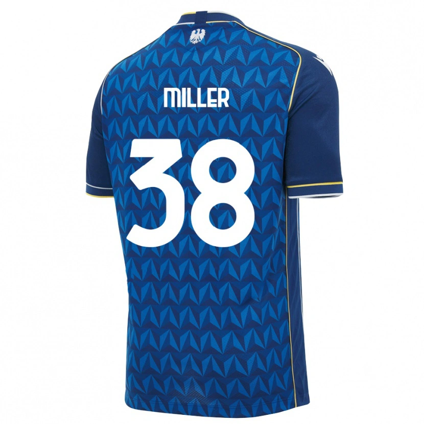 Danxen Dame Lennon Miller #38 Kongeblå Hvit Blå Bortetrøye Drakt Trøye 2026/27 Skjorter T-Skjorte