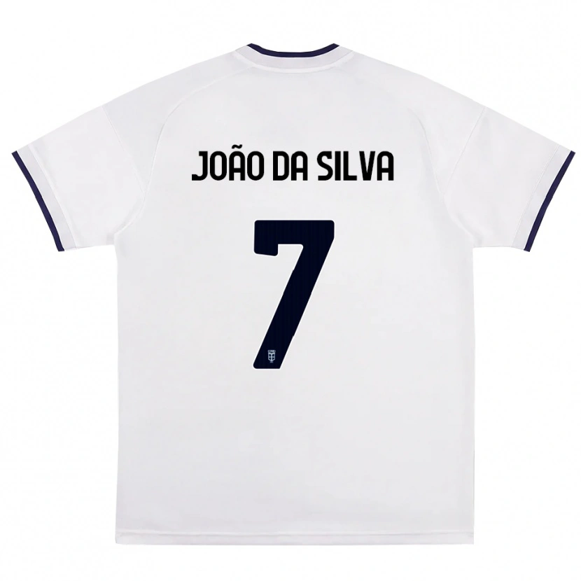 Danxen Dame Miguel Silva #7 Hvit Rød Kongeblå Bortetrøye Drakt Trøye 2026/27 Skjorter T-Skjorte