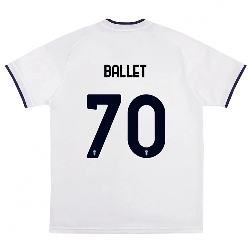 Danxen Dame Samuel Ballet #70 Hvit Rød Kongeblå Bortetrøye Drakt Trøye 2026/27 Skjorter T-Skjorte