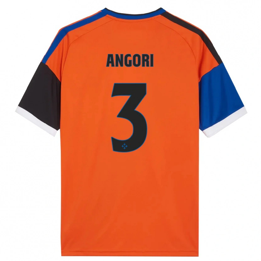 Danxen Dame Samuele Angori #3 Oransje Blå Svart Hvit Bortetrøye Drakt Trøye 2026/27 Skjorter T-Skjorte