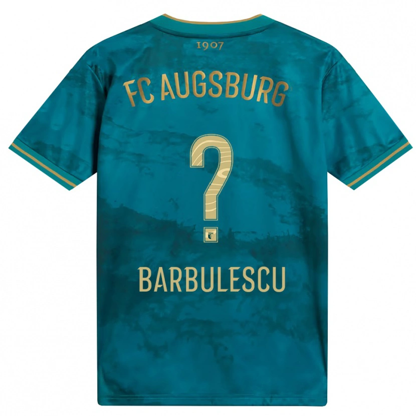 Danxen Dame Luca Bărbulescu #0 Grønn Brun Bortetrøye Drakt Trøye 2026/27 Skjorter T-Skjorte