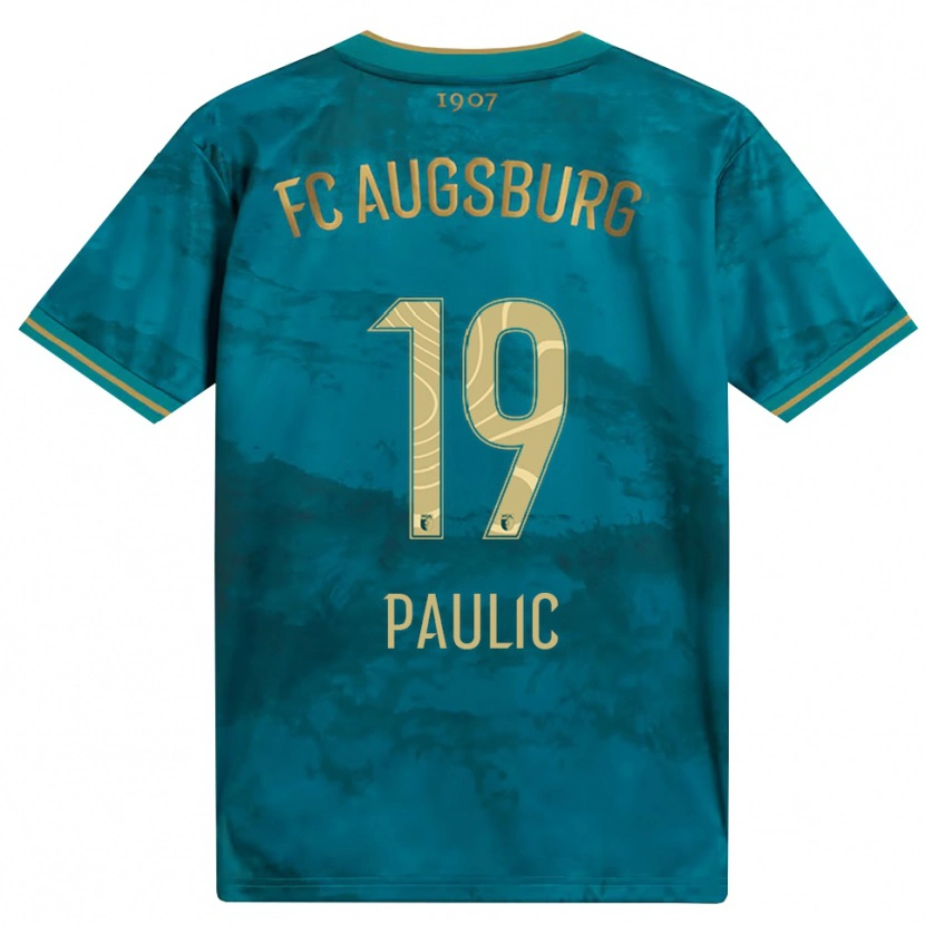 Danxen Dame Anthony Paulic #19 Grønn Brun Bortetrøye Drakt Trøye 2026/27 Skjorter T-Skjorte