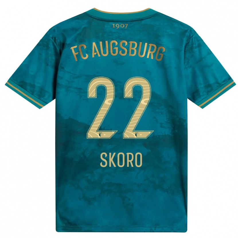 Danxen Dame Luka Skoro #22 Grønn Brun Bortetrøye Drakt Trøye 2026/27 Skjorter T-Skjorte