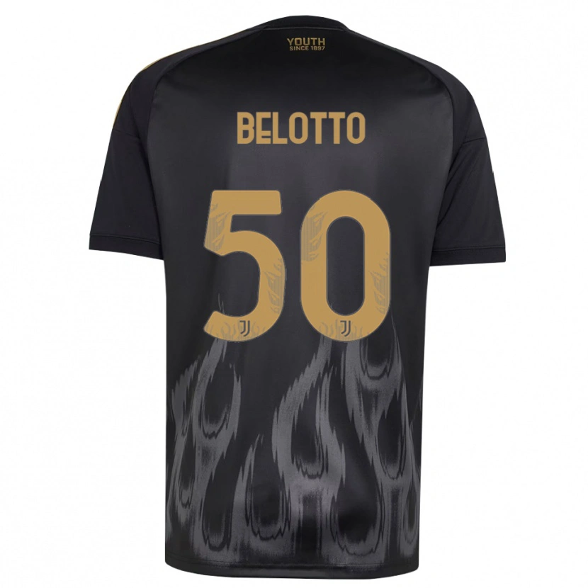 Danxen Dame Soledad Belotto #50 Svart Brun Tredje Sett Drakt Trøye 2026/27 Skjorter T-Skjorte