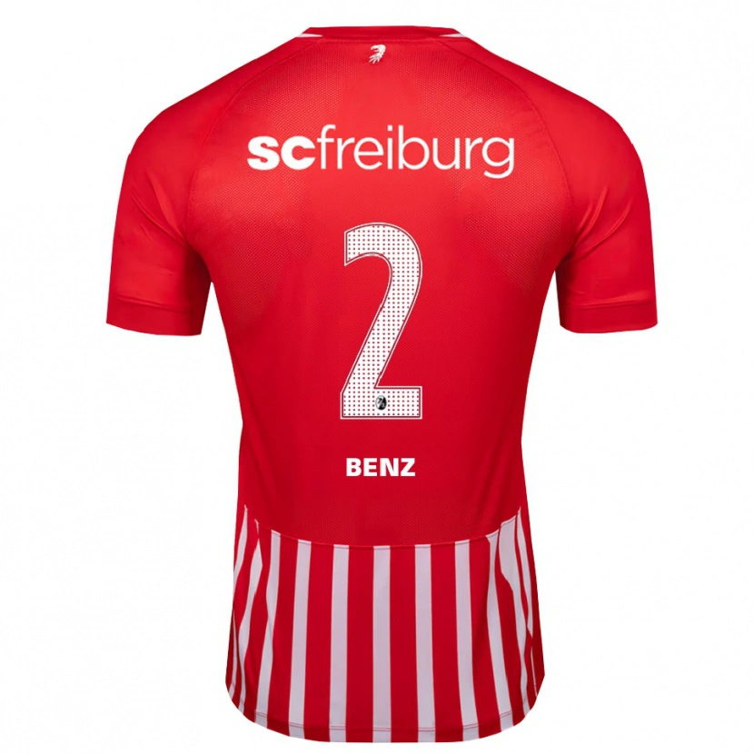 Danxen Barn Max Benz #2 Rød Hvit Svart Hjemmetrøye Drakt Trøye 2026/27 Skjorter T-Skjorte