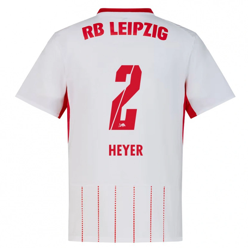 Danxen Barn Friedrich Heyer #2 Rød Hvit Gul Hjemmetrøye Drakt Trøye 2026/27 Skjorter T-Skjorte