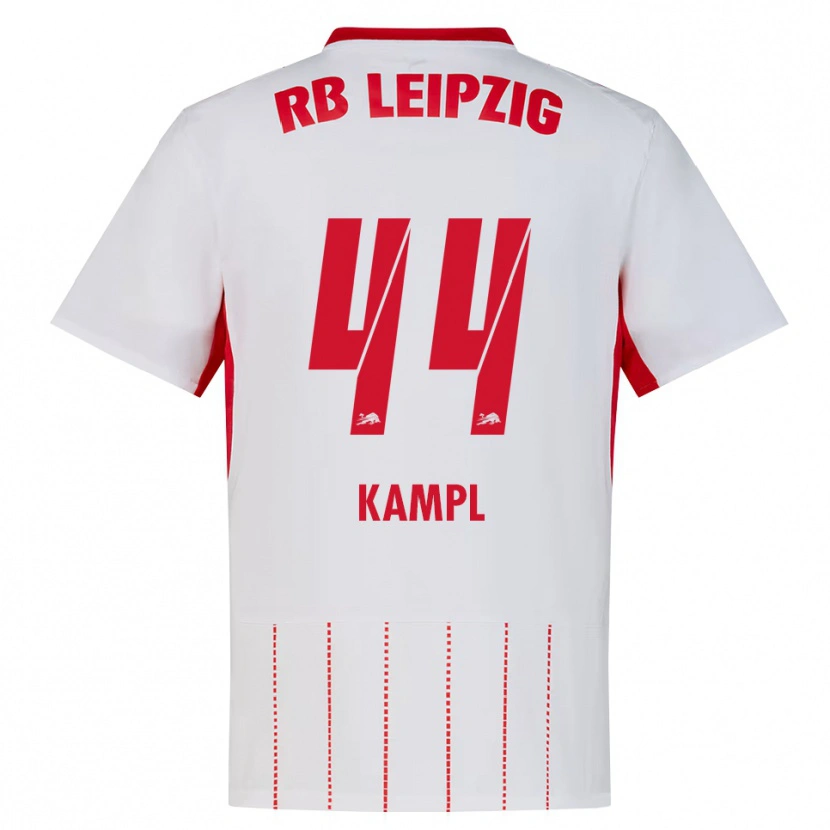 Danxen Barn Kevin Kampl #44 Rød Hvit Gul Hjemmetrøye Drakt Trøye 2026/27 Skjorter T-Skjorte