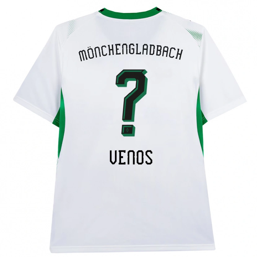 Danxen Barn Christos Venos #0 Hvit Svart Grønn Hjemmetrøye Drakt Trøye 2026/27 Skjorter T-Skjorte