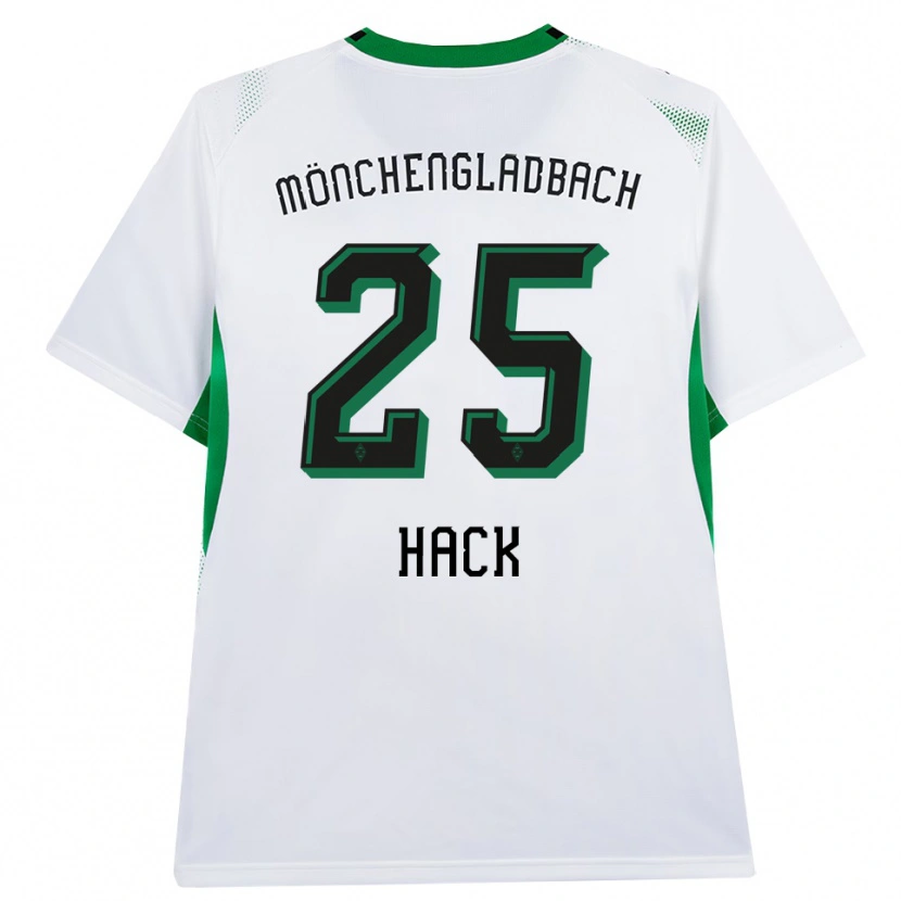 Danxen Barn Robin Hack #25 Hvit Svart Grønn Hjemmetrøye Drakt Trøye 2026/27 Skjorter T-Skjorte