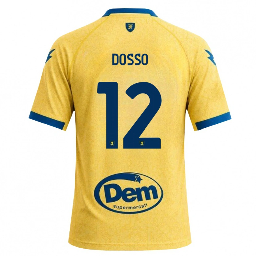 Danxen Barn Aboubaka Dosso #12 Khaki Svart Blå Hjemmetrøye Drakt Trøye 2026/27 Skjorter T-Skjorte