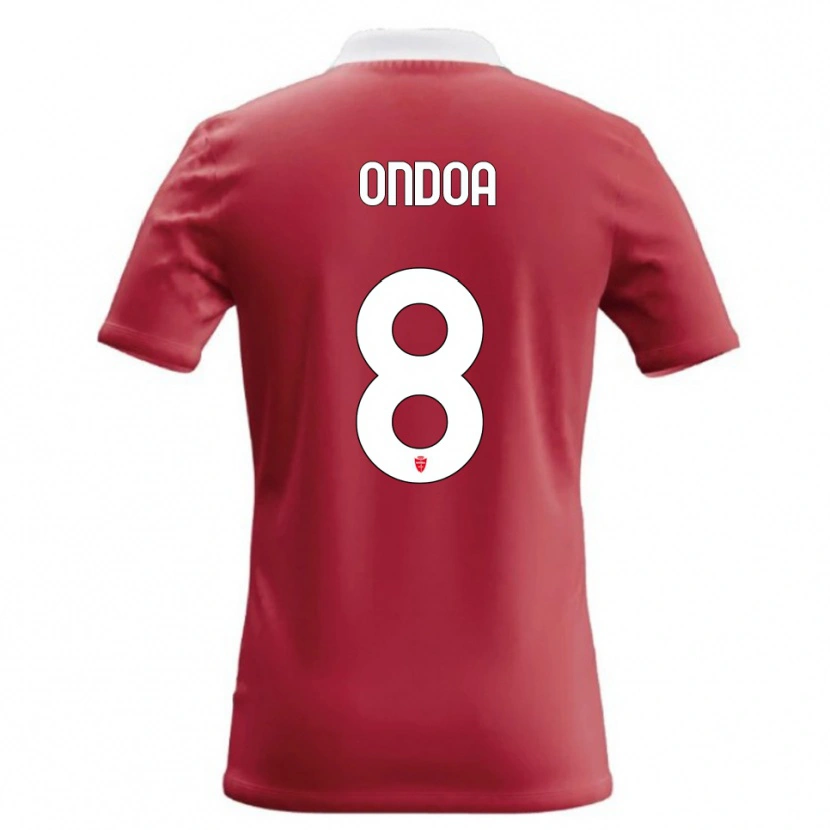 Danxen Barn Foe Ondoa #8 Rød Hvit Hjemmetrøye Drakt Trøye 2026/27 Skjorter T-Skjorte