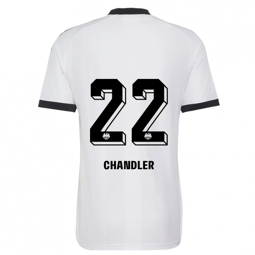 Danxen Barn Timothy Chandler #22 Svart Hvit Bortetrøye Drakt Trøye 2026/27 Skjorter T-Skjorte