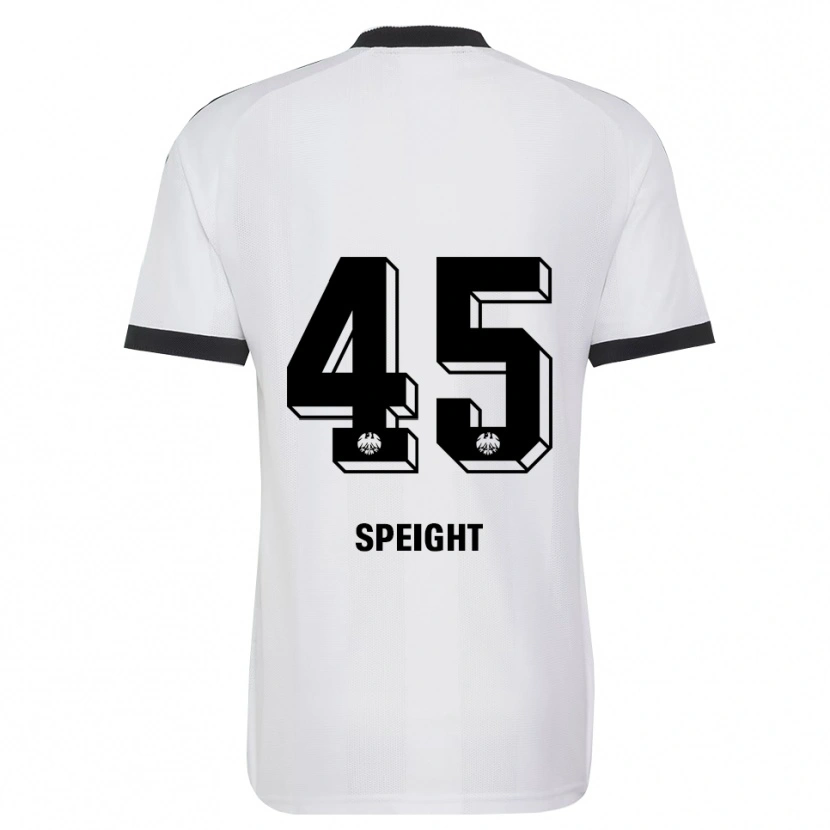 Danxen Barn Benjamin Speight #45 Svart Hvit Bortetrøye Drakt Trøye 2026/27 Skjorter T-Skjorte