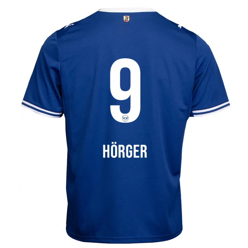 Danxen Barn Verena Hörger #9 Kongeblå Hvit Bortetrøye Drakt Trøye 2026/27 Skjorter T-Skjorte