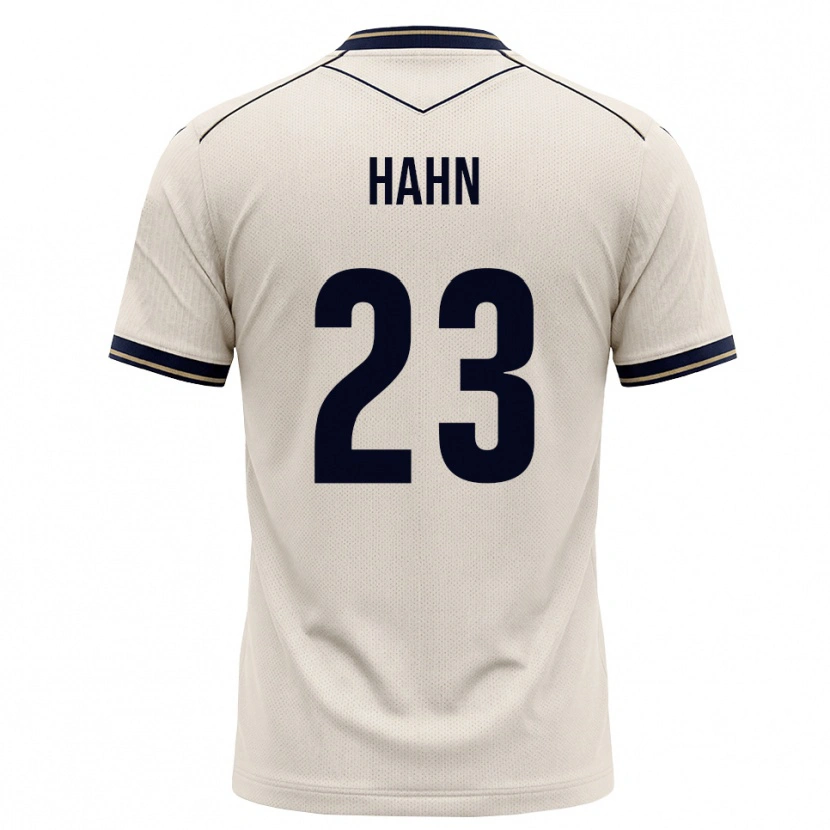 Danxen Barn Chiara Hahn #23 Off-White Blekkblå Bortetrøye Drakt Trøye 2026/27 Skjorter T-Skjorte