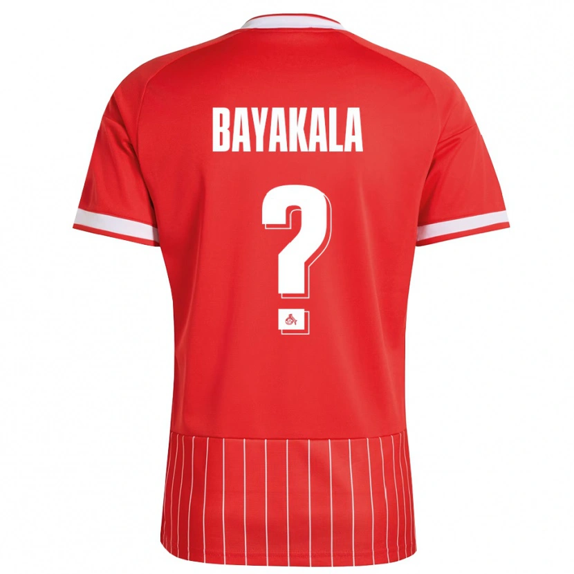 Danxen Barn Aaron Bayakala #0 Rød Hvit Grønn Bortetrøye Drakt Trøye 2026/27 Skjorter T-Skjorte