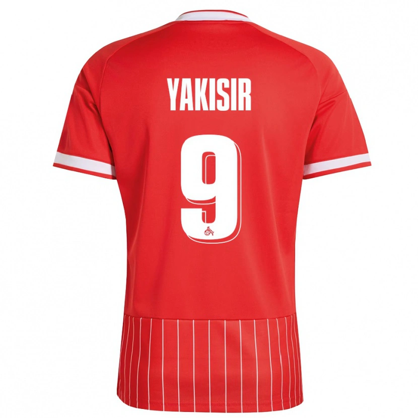Danxen Barn Emir-Ahmet Yakisir #9 Rød Hvit Grønn Bortetrøye Drakt Trøye 2026/27 Skjorter T-Skjorte