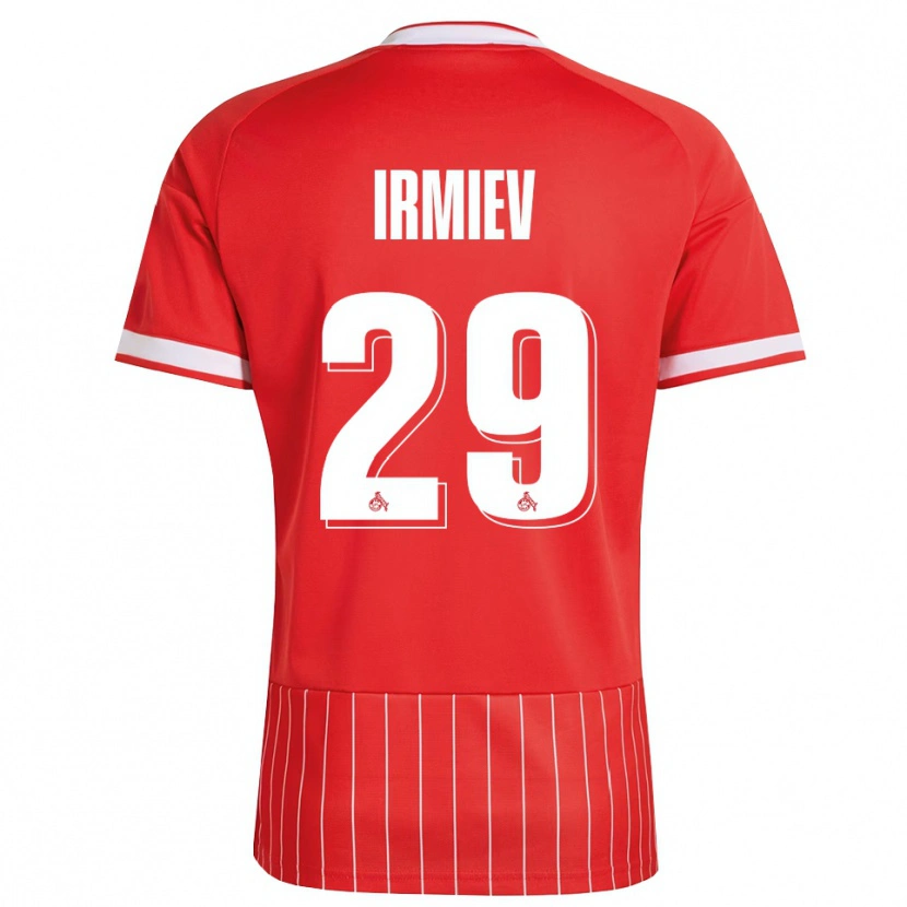 Danxen Barn Kristiyan Irmiev #29 Rød Hvit Grønn Bortetrøye Drakt Trøye 2026/27 Skjorter T-Skjorte