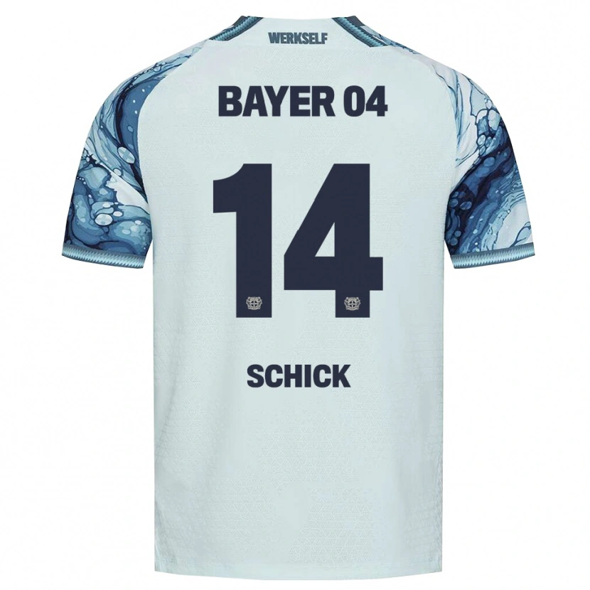 Danxen Barn Patrik Schick #14 Mørkegrønn Svart Bortetrøye Drakt Trøye 2026/27 Skjorter T-Skjorte