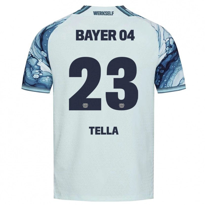 Danxen Barn Nathan Tella #23 Mørkegrønn Svart Bortetrøye Drakt Trøye 2026/27 Skjorter T-Skjorte