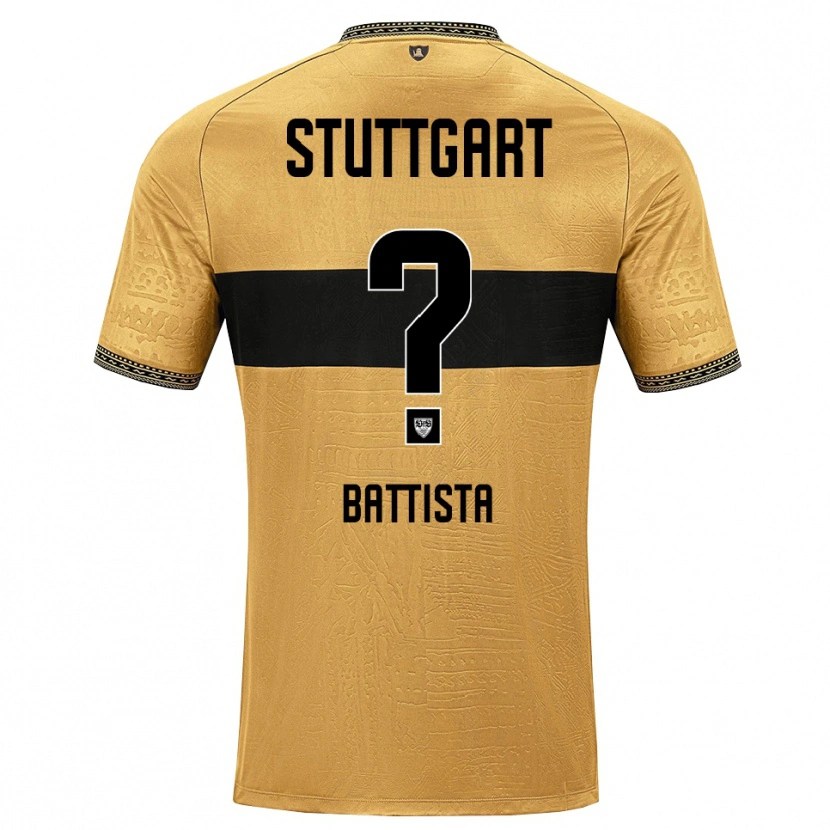 Danxen Barn Luca Battista #0 Brun Svart Hvit Bortetrøye Drakt Trøye 2026/27 Skjorter T-Skjorte