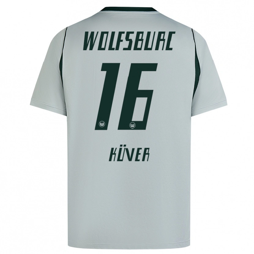 Danxen Barn Camilla Küver #16 Grå Grønn Bortetrøye Drakt Trøye 2026/27 Skjorter T-Skjorte