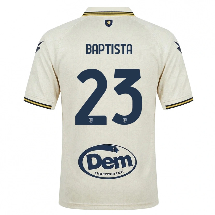 Danxen Barn Viktor Baptista #23 Oldlace Gul Svart Bortetrøye Drakt Trøye 2026/27 Skjorter T-Skjorte