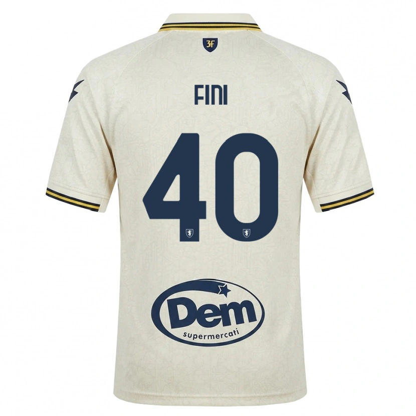 Danxen Barn Seydou Fini #40 Oldlace Gul Svart Bortetrøye Drakt Trøye 2026/27 Skjorter T-Skjorte
