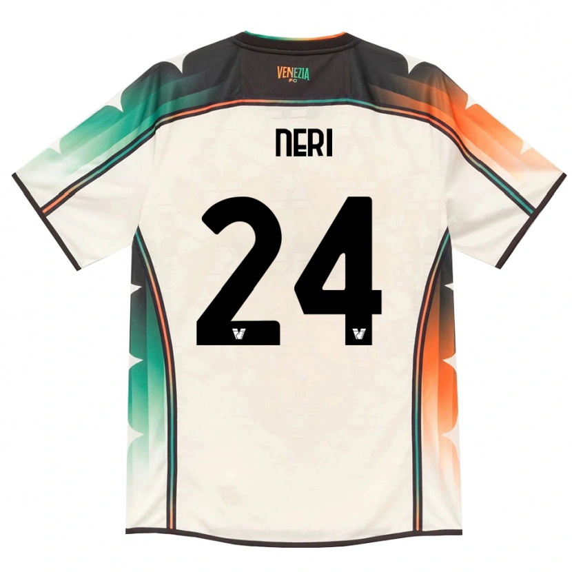 Danxen Barn Filippo Neri #24 Oldlace Oransje Grønn Bortetrøye Drakt Trøye 2026/27 Skjorter T-Skjorte
