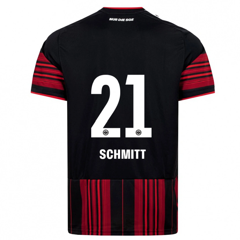 Danxen Mann Joshua Schmitt #21 Svart Rød Hvit Hjemmetrøye Drakt Trøye 2026/27 Skjorter T-Skjorte