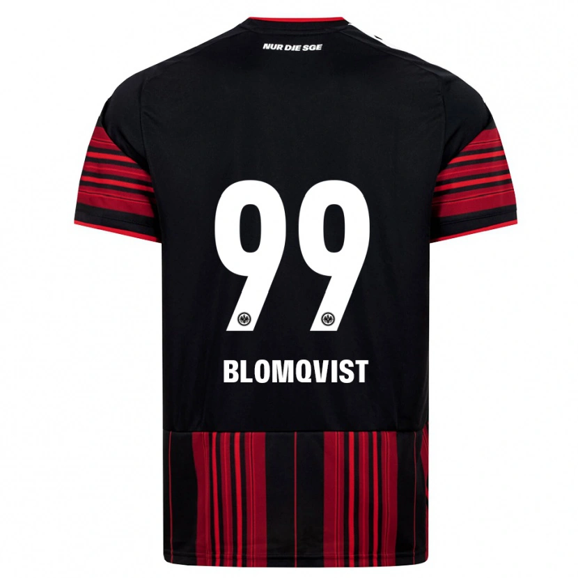 Danxen Mann Rebecka Blomqvist #99 Svart Rød Hvit Hjemmetrøye Drakt Trøye 2026/27 Skjorter T-Skjorte
