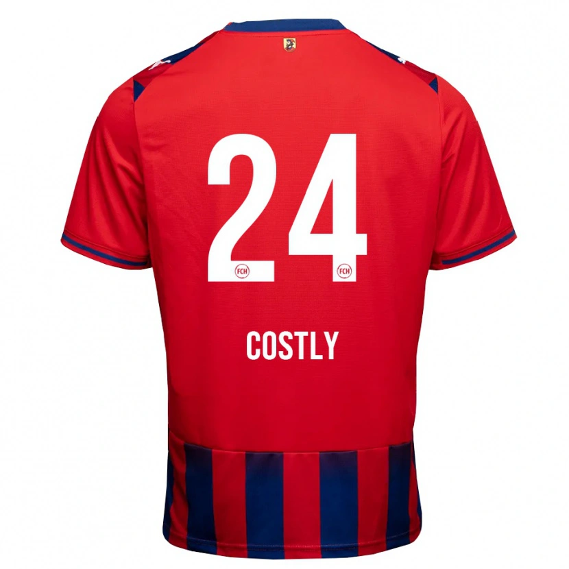 Danxen Mann Marcel Costly #24 Kongeblå Hvit Rød Hjemmetrøye Drakt Trøye 2026/27 Skjorter T-Skjorte