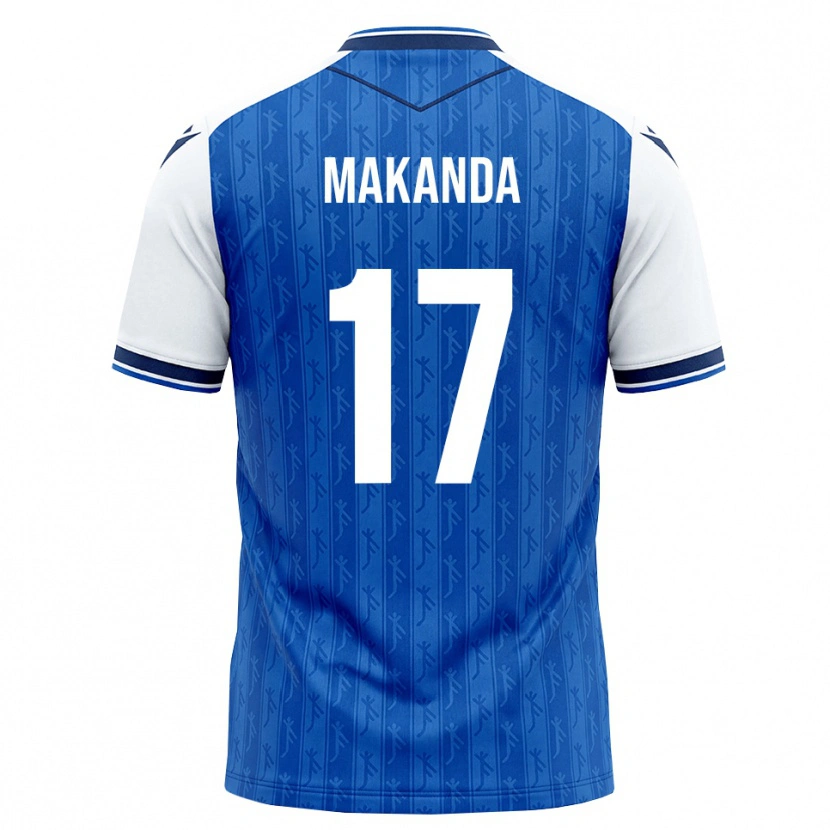Danxen Mann Blessing Makanda #17 Kongeblå Hvit Hjemmetrøye Drakt Trøye 2026/27 Skjorter T-Skjorte