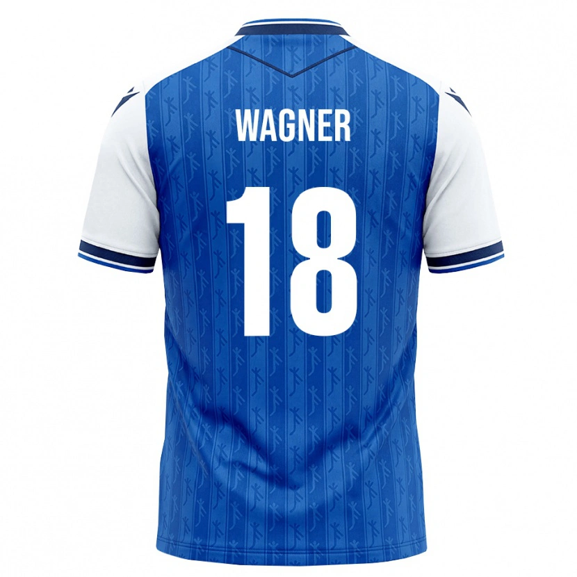 Danxen Mann Ricardo Wagner #18 Kongeblå Hvit Hjemmetrøye Drakt Trøye 2026/27 Skjorter T-Skjorte