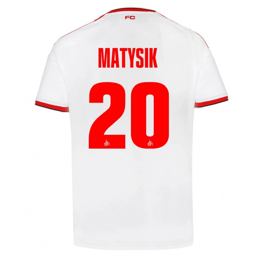 Danxen Mann Sylwia Matysik #20 Hvit Rød Svart Hjemmetrøye Drakt Trøye 2026/27 Skjorter T-Skjorte