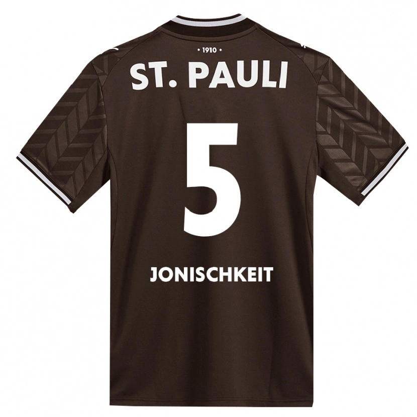 Danxen Mann Jamal Jonischkeit #5 Kaffe Hvit Hjemmetrøye Drakt Trøye 2026/27 Skjorter T-Skjorte