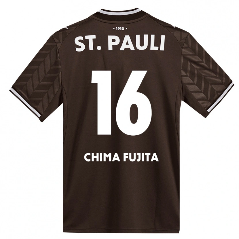 Danxen Mann Joel Chima Fujita #16 Kaffe Hvit Hjemmetrøye Drakt Trøye 2026/27 Skjorter T-Skjorte