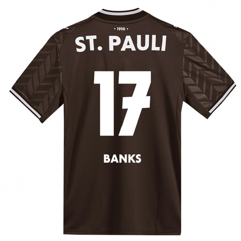 Danxen Mann Scott Banks #17 Kaffe Hvit Hjemmetrøye Drakt Trøye 2026/27 Skjorter T-Skjorte