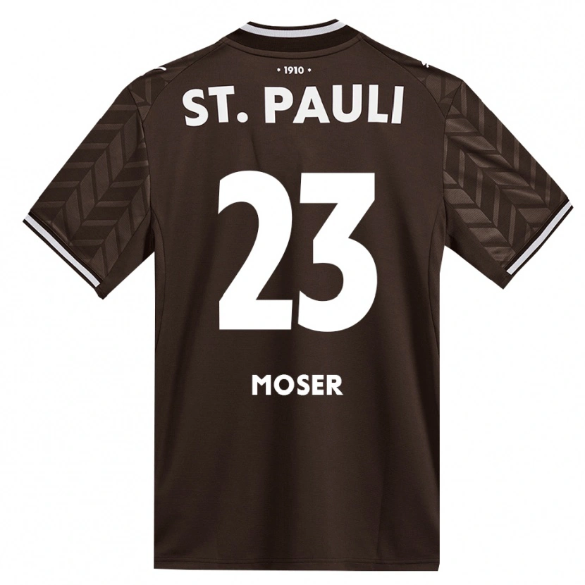 Danxen Mann Ammon Moser #23 Kaffe Hvit Hjemmetrøye Drakt Trøye 2026/27 Skjorter T-Skjorte