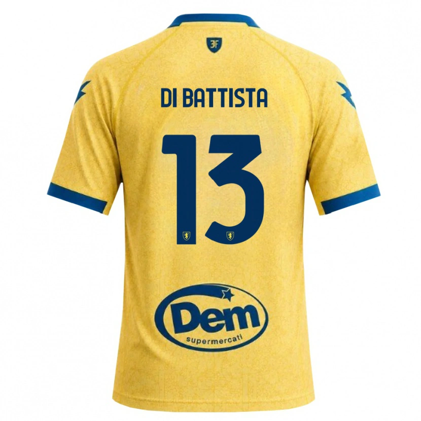 Danxen Mann Cristiano Di Battista #13 Khaki Svart Blå Hjemmetrøye Drakt Trøye 2026/27 Skjorter T-Skjorte