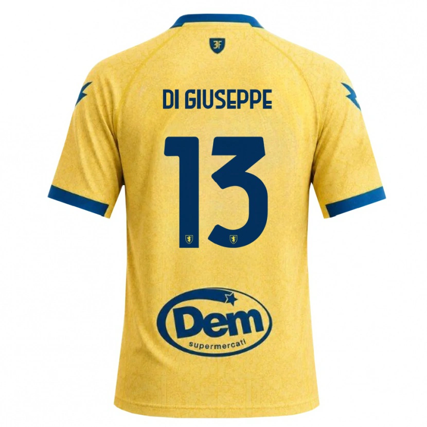 Danxen Mann Cristian Di Giuseppe #13 Khaki Svart Blå Hjemmetrøye Drakt Trøye 2026/27 Skjorter T-Skjorte
