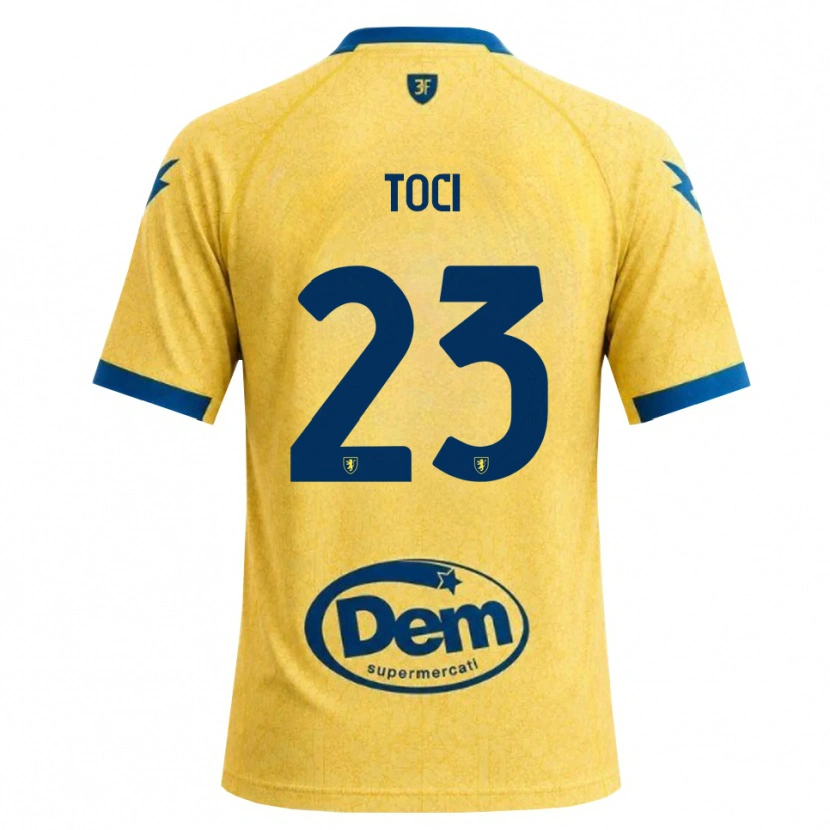 Danxen Mann Matteo Toci #23 Khaki Svart Blå Hjemmetrøye Drakt Trøye 2026/27 Skjorter T-Skjorte