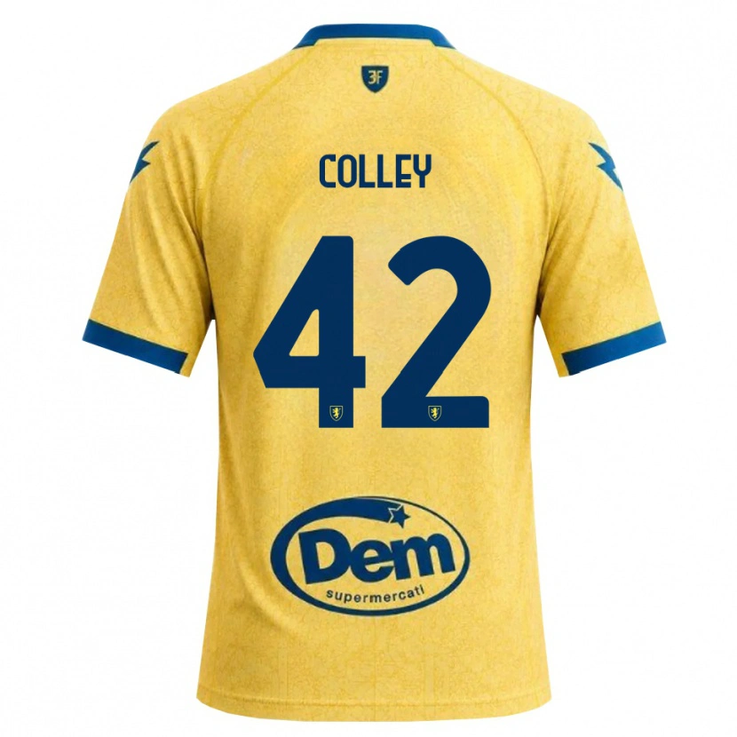 Danxen Mann Muhammed Colley #42 Khaki Svart Blå Hjemmetrøye Drakt Trøye 2026/27 Skjorter T-Skjorte