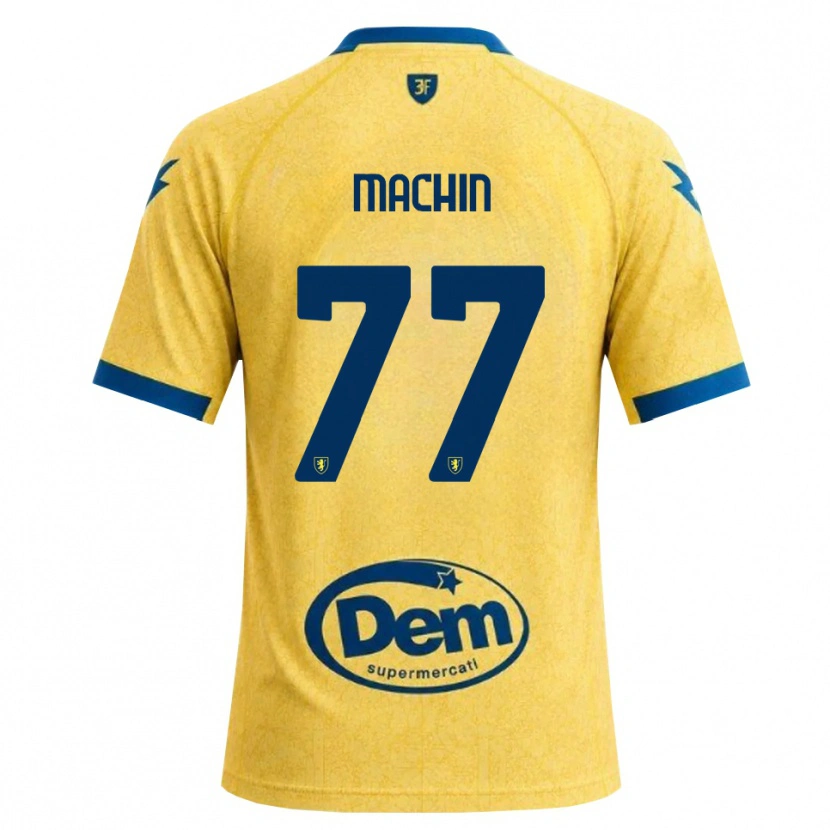 Danxen Mann José Machín #77 Khaki Svart Blå Hjemmetrøye Drakt Trøye 2026/27 Skjorter T-Skjorte