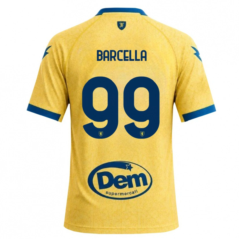 Danxen Mann Kevin Barcella #99 Khaki Svart Blå Hjemmetrøye Drakt Trøye 2026/27 Skjorter T-Skjorte