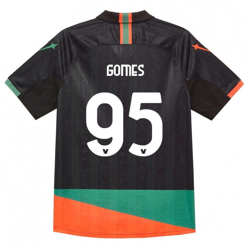 Danxen Mann Ale Gomes #95 Svart Oransje Grønn Hjemmetrøye Drakt Trøye 2026/27 Skjorter T-Skjorte