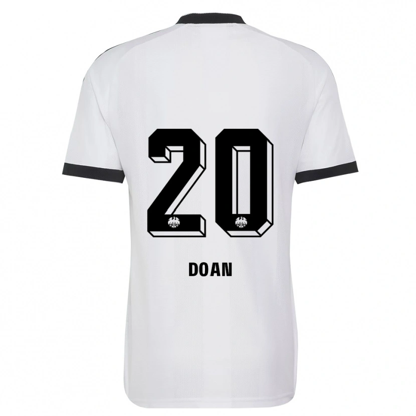 Danxen Mann Ritsu Doan #20 Svart Hvit Bortetrøye Drakt Trøye 2026/27 Skjorter T-Skjorte