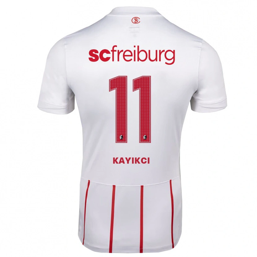 Danxen Mann Hasret Kayikçi #11 Hvit Rød Gul Bortetrøye Drakt Trøye 2026/27 Skjorter T-Skjorte