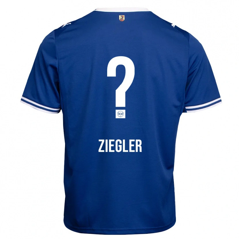 Danxen Mann Phillip Ziegler #0 Kongeblå Hvit Bortetrøye Drakt Trøye 2026/27 Skjorter T-Skjorte