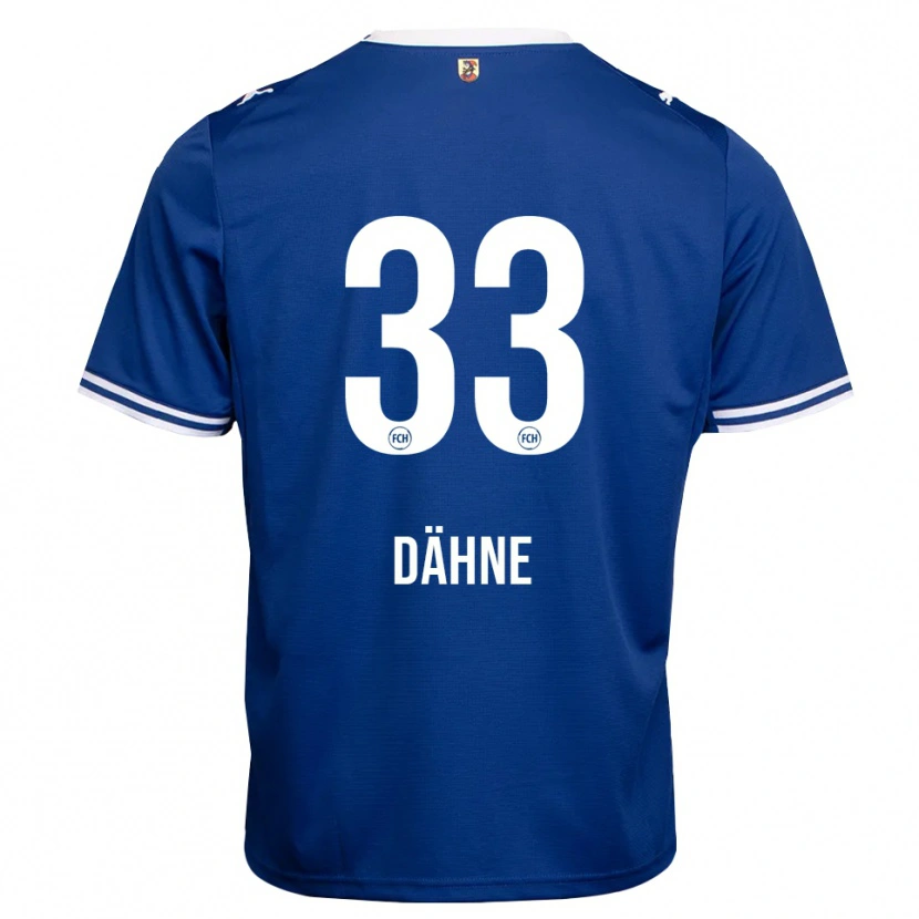 Danxen Mann Thomas Dähne #33 Kongeblå Hvit Bortetrøye Drakt Trøye 2026/27 Skjorter T-Skjorte